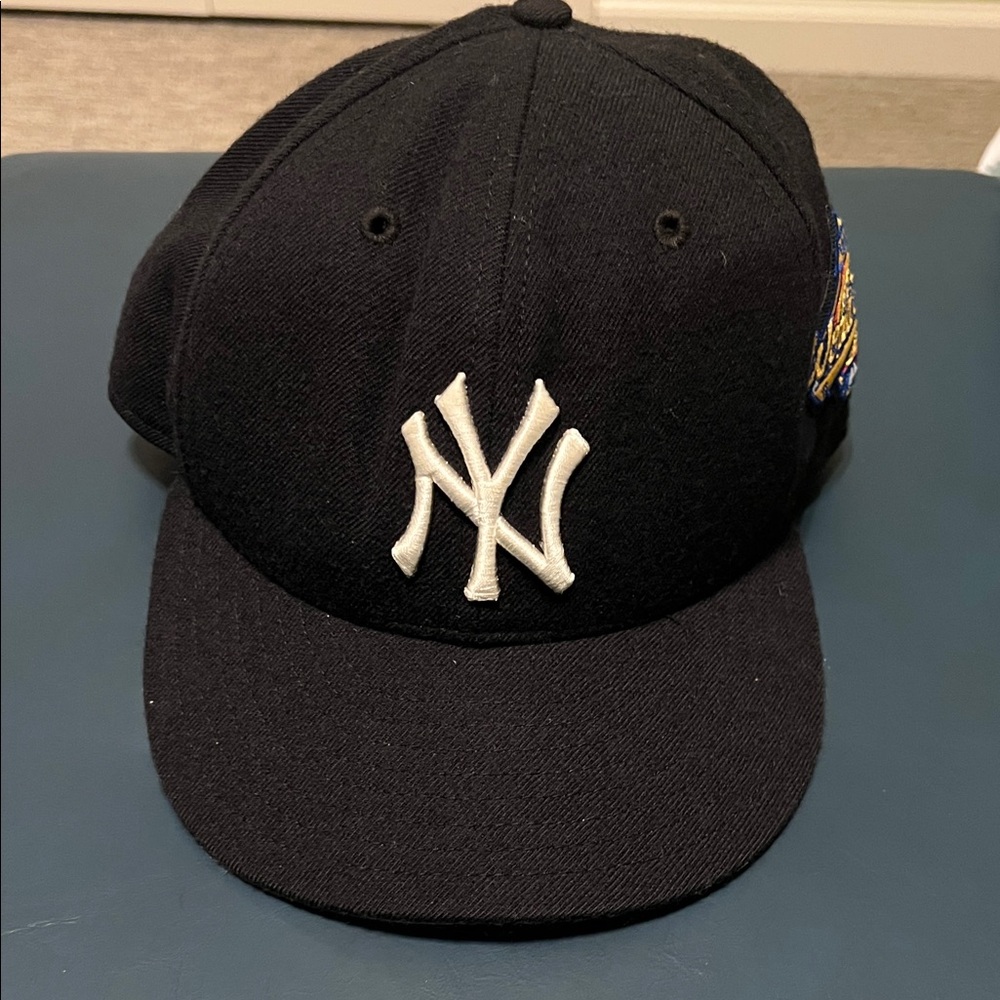 YANKEES 1996 WORLD SERIES 100% WOOL BASEBALL HAT SIZE 7 1/2
